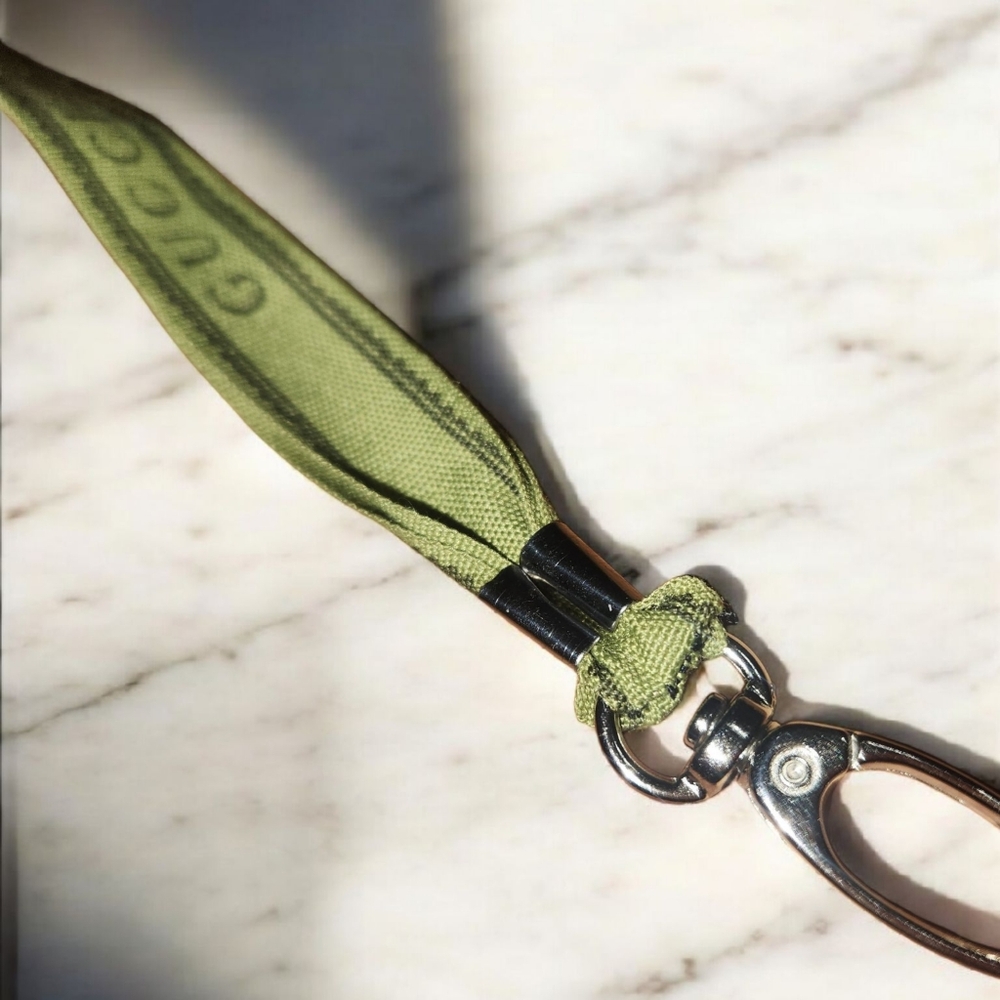 Gucci Green Keychain